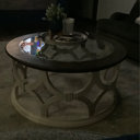 Kelly Clarkson Home Lucia Round Wooden Footed Coffee Table Tray & Reviews | Wayfair